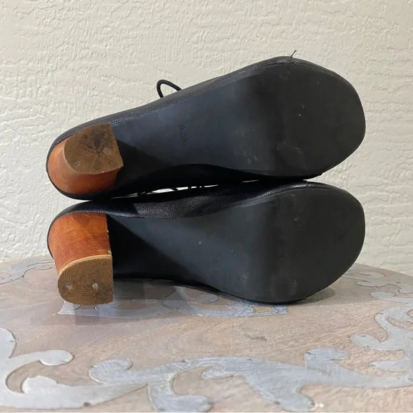 Jeffrey Campbell Laura Black Lace-Up Ankle Boots - sz 6.5 - Picture 5 of 11